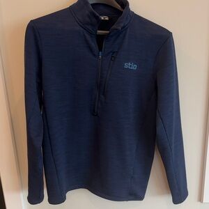 Stio Blue Quarter-Zip Pullover
